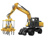 12.5 Ton Hirail Wheel Excavator With Tamping Head